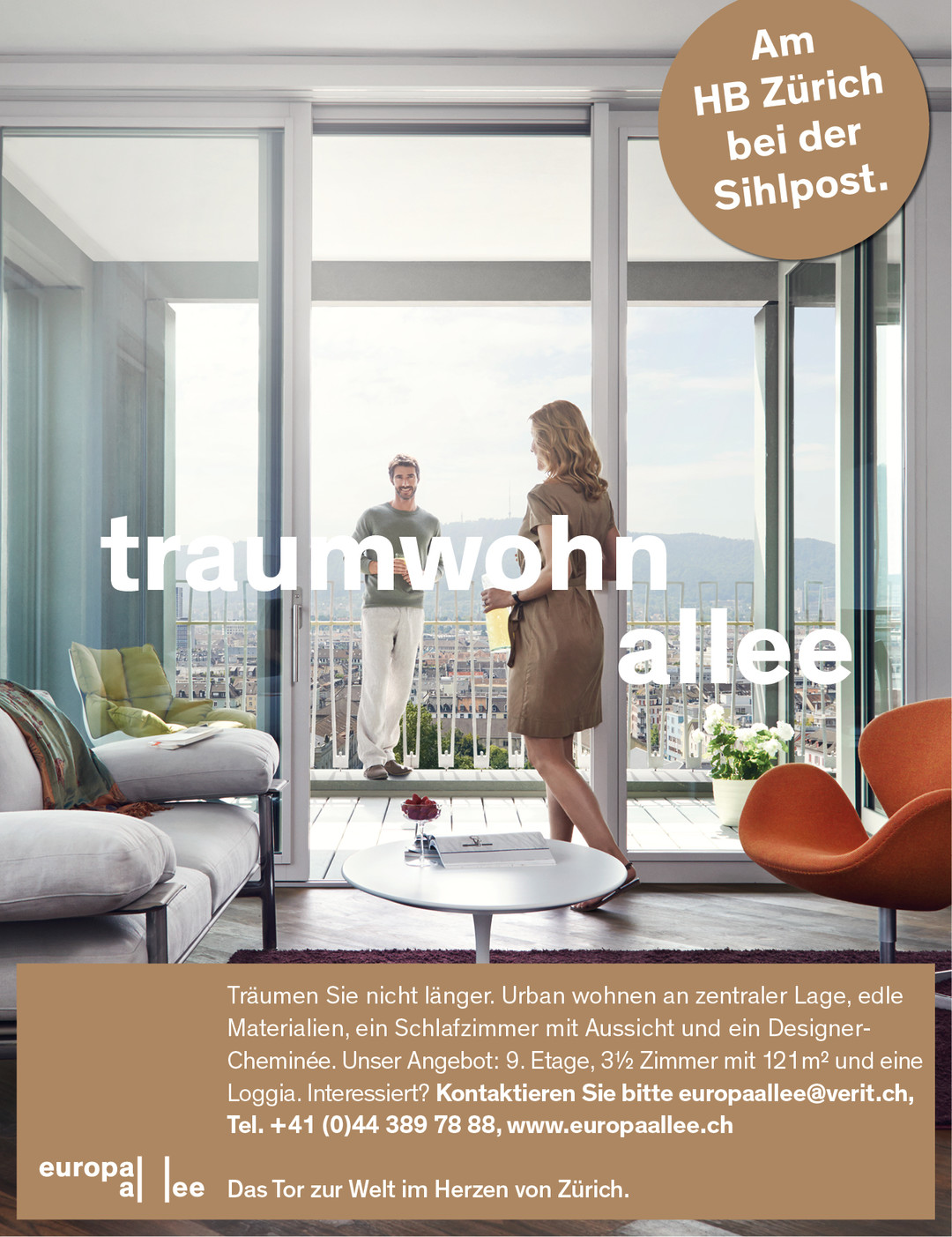 Europaallee Haus E Anzeigekampagne