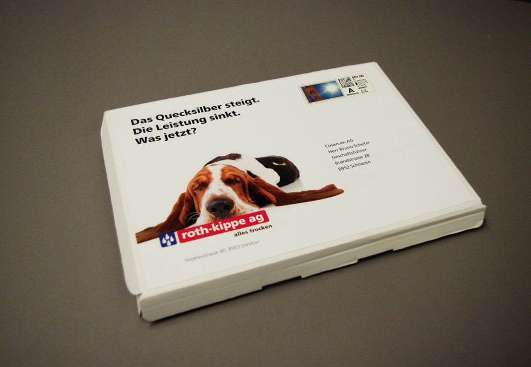 Mailing für die roth-kippe ag