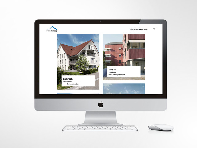 WEBSITE FÜR BELLE IMMO AG
