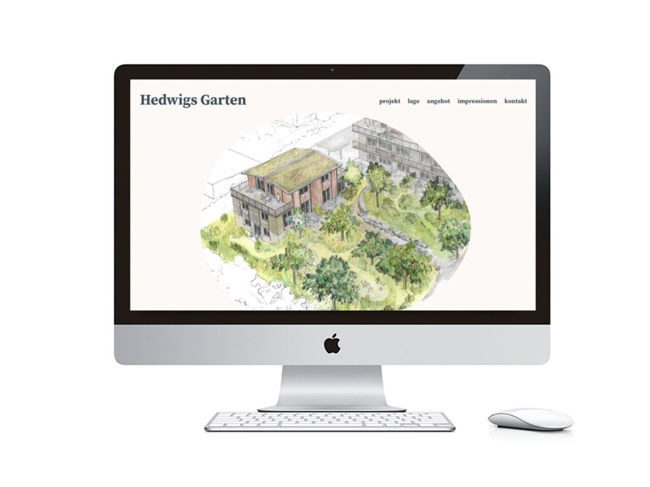 Website «Hedwigs Garten» in Bülach