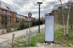 Orientierungstafeln für die Siedlung Lufingen