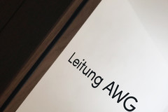 Signaletik Stüssistrasse